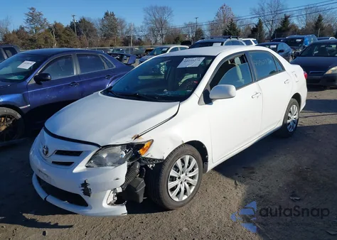 2012 Toyota Corolla Le z USA, uszkodzony, nr VIN 2T1BU4EE7CC790903